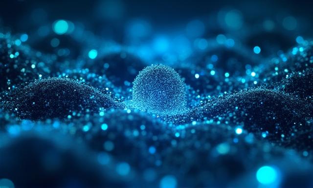 Abstract visualization of interconnected neural networks